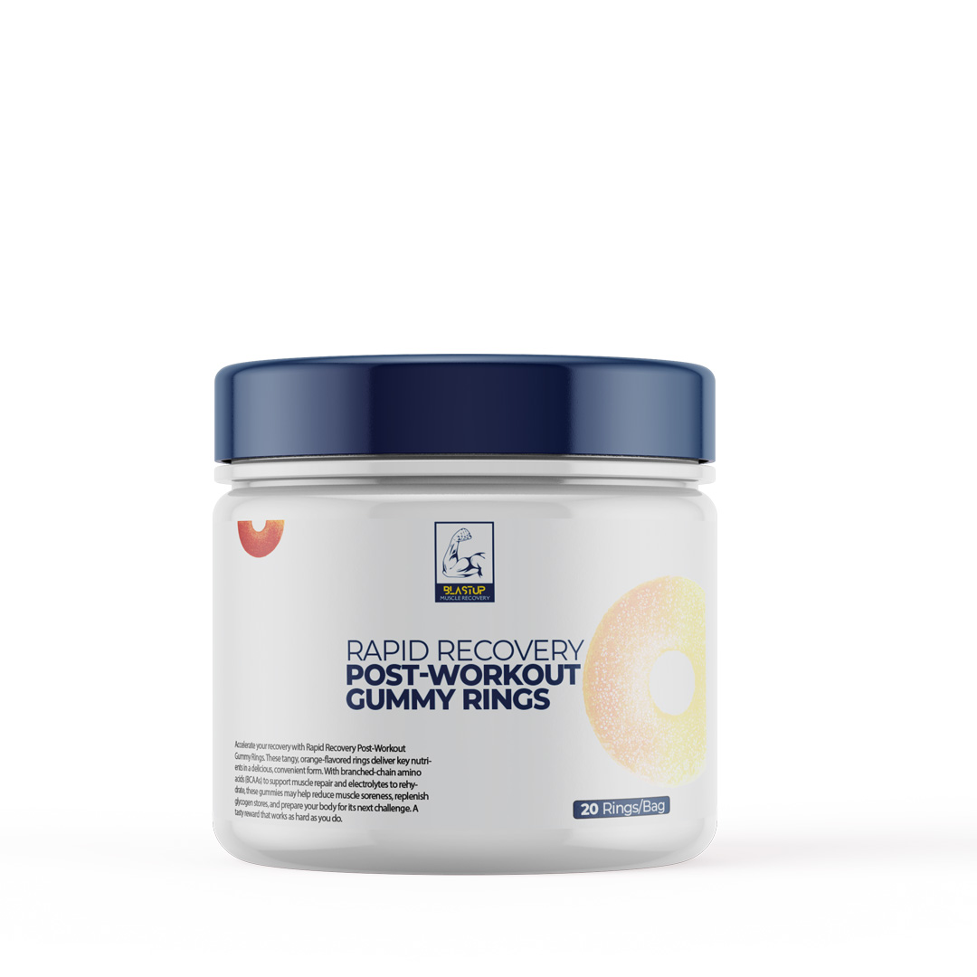 Rapid Recovery Post-Workout Gummy Rings – 20 rings per bag